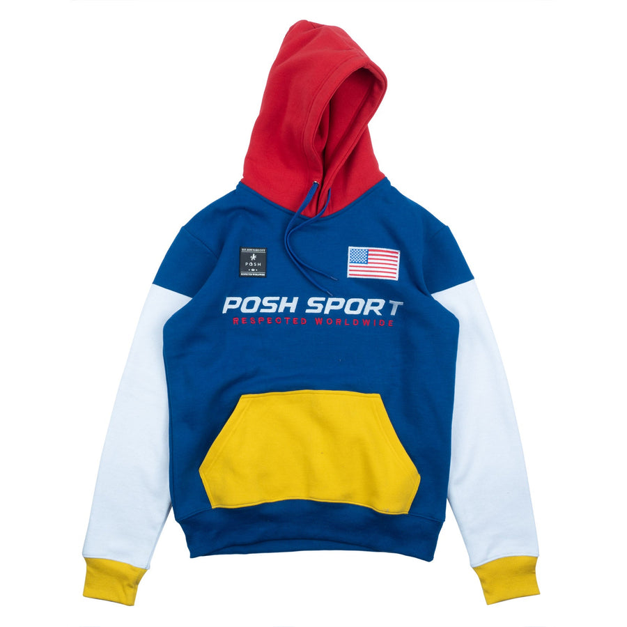 Posh Sport Sweatsuit Multicolor, Red Hood