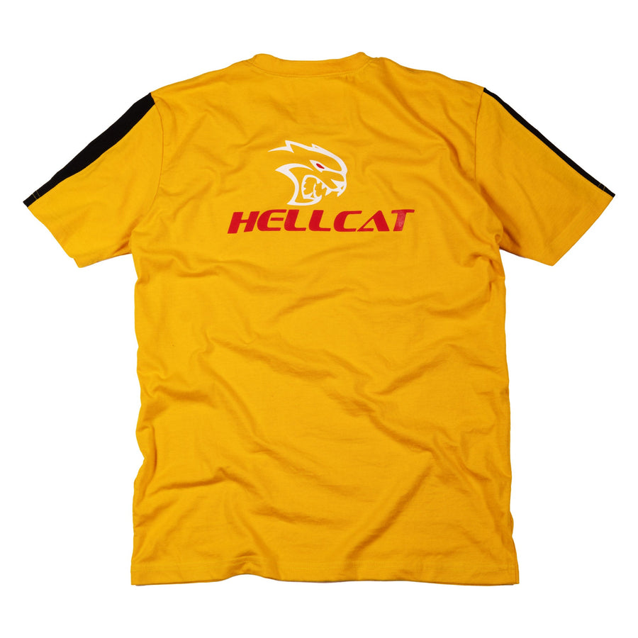 Dodge Hellcat SRT Shorts Set Yellow / Black - Licensed