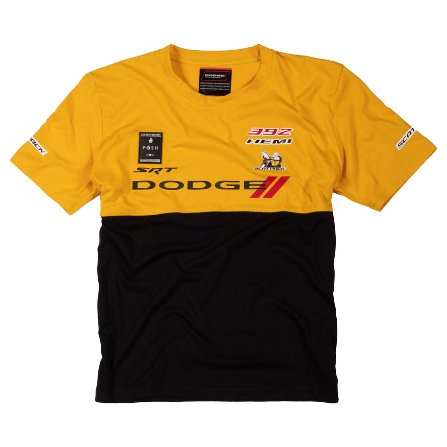 Dodge Scatpack SRT Shorts Set Yellow-Black - Licensed