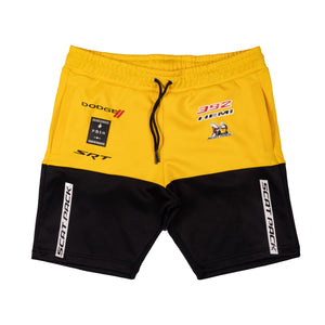 Dodge Scatpack SRT Shorts Set Yellow-Black - Licensed