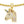 Load image into Gallery viewer, Unicorn Pendant with 14K Gold Plated Rope Chain
