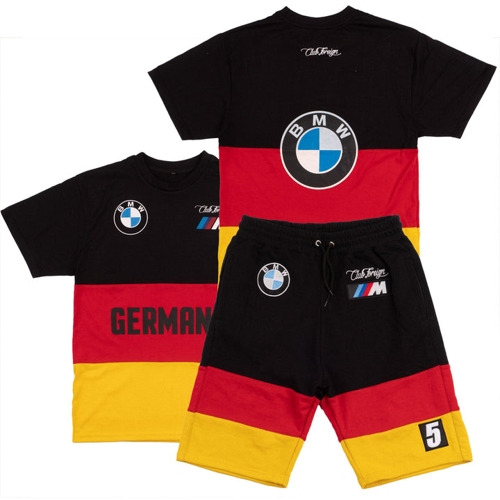 Bavarian Germany Shorts Set - Multicolor