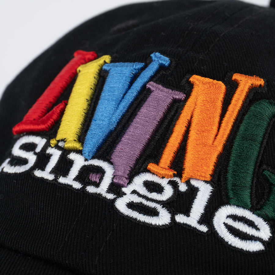 Posh Design Hat "Living Single" Black