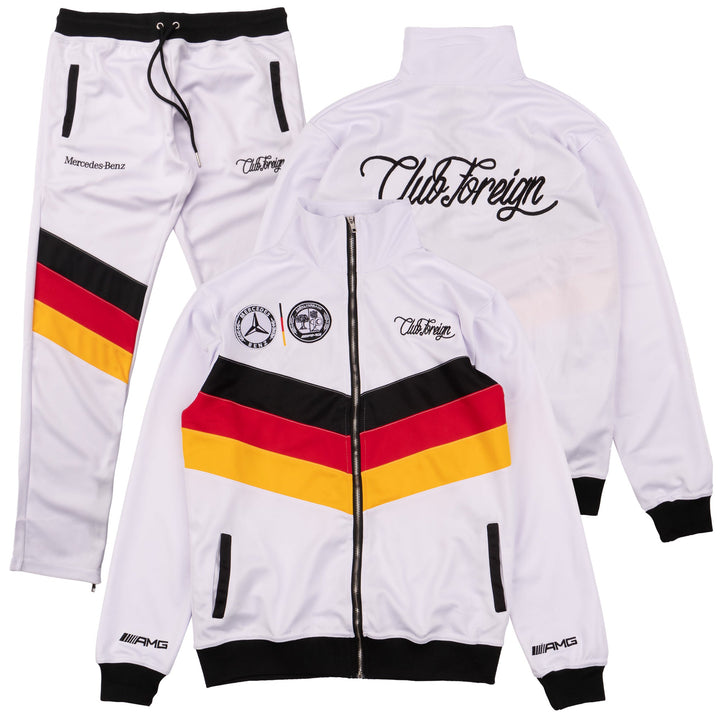 Copy of ClubForeign "M" Club Tracksuit White