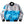 Load image into Gallery viewer, Posh &quot;GatoRacing&quot; Two Tone Satin Racing Jacket Blue Cherry - Trends Society
