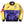 Load image into Gallery viewer, Posh &quot;GatoRacing&quot; Two Tone Satin Racing Jacket Yellow Purple - Trends Society
