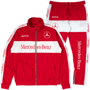 ClubForeign Tracksuit For Men Jacket and Pants "Merc" Red