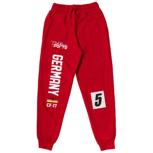 ClubForeign Sports Germany Series Pants Red - Trends Society