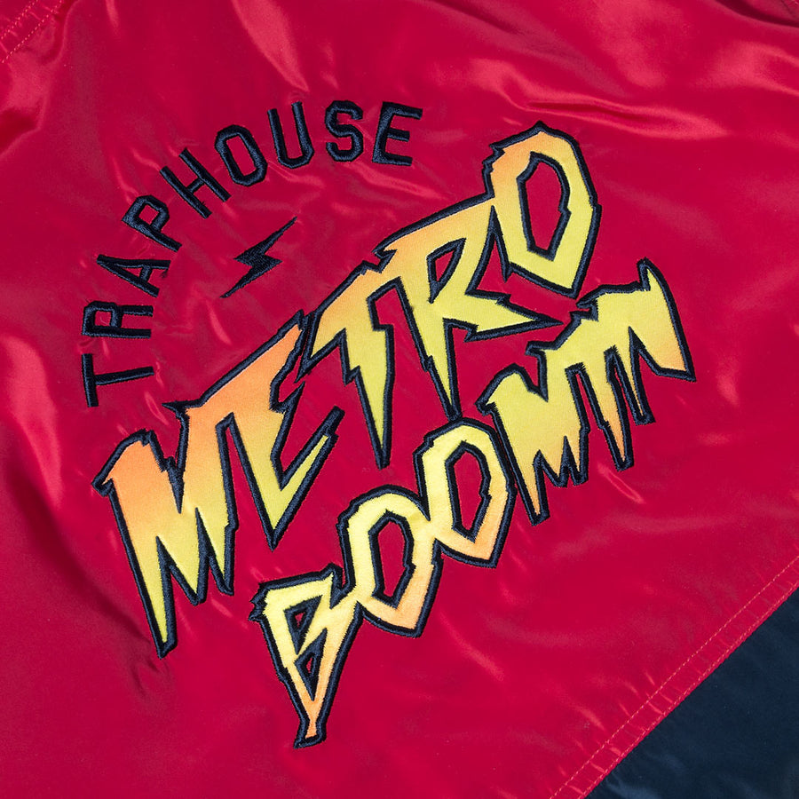 Metro Boomin Three Tone Windbreaker Set Slim Fit by Posh - Trends Society